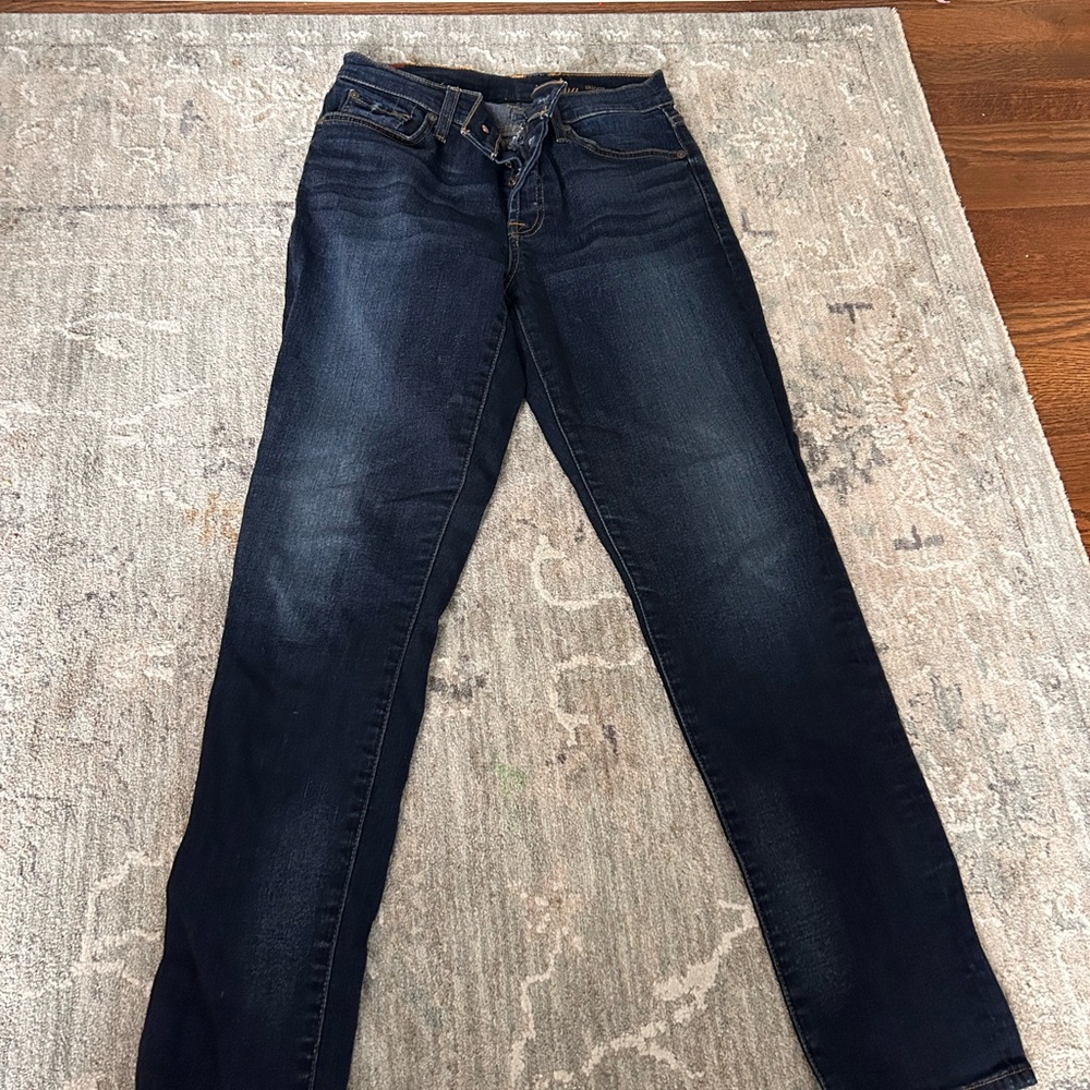 7 For All Mankind Dark Indigo Boyfriend Jeans